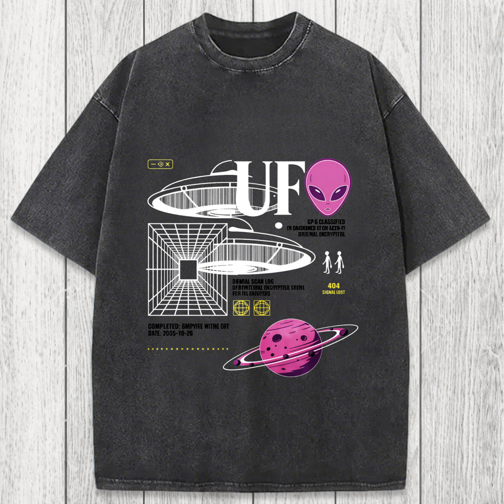 Tokyosol Cosmic Signal Alien Archive Washed T-Shirt
