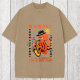Tokyosol Japanese Octopus In Band Washed T-Shirt