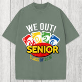 Tokyosol We Out Senior Class of 2026 Washed T-Shirt