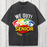 Tokyosol We Out Senior Class of 2026 Washed T-Shirt