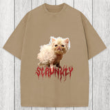 Tokyosol Scrunkly Wisp Washed T-Shirt