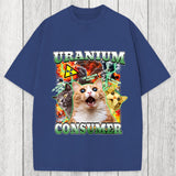Tokyosol Uranium Consumer Funny Cat Dank Memes Washed T-Shirt