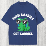 Tokyosol Even Baddies Get Saddies Washed T-Shirt