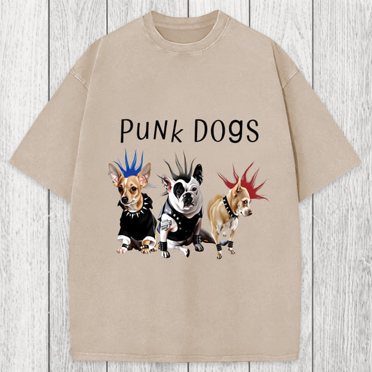 Tokyosol Punk Dogs Washed T-Shirt