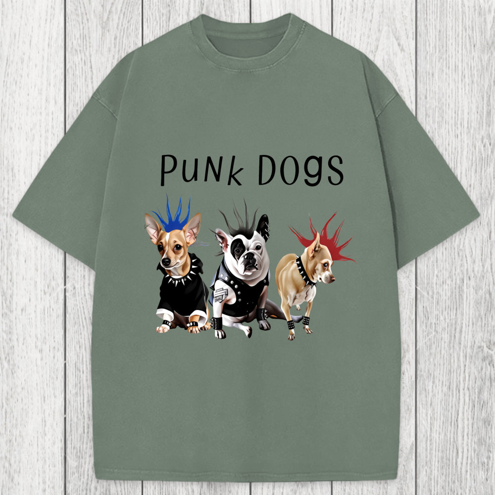 Tokyosol Punk Dogs Washed T-Shirt