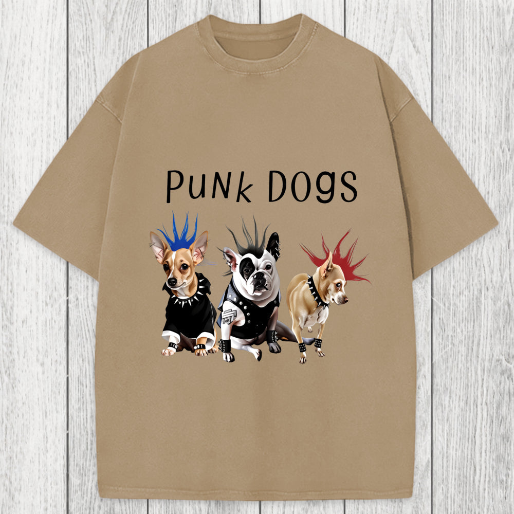 Tokyosol Punk Dogs Washed T-Shirt