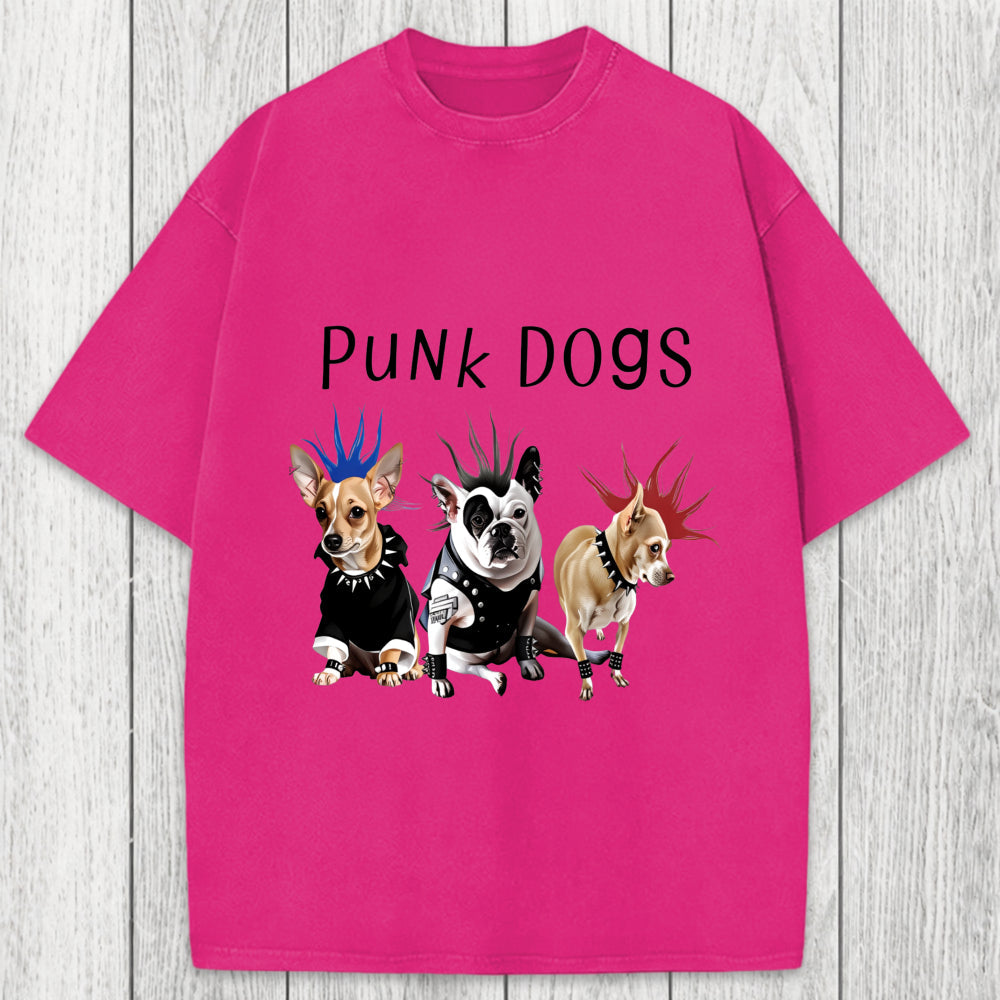 Tokyosol Punk Dogs Washed T-Shirt