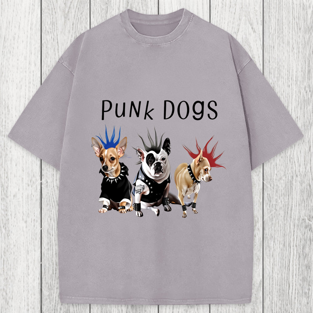 Tokyosol Punk Dogs Washed T-Shirt