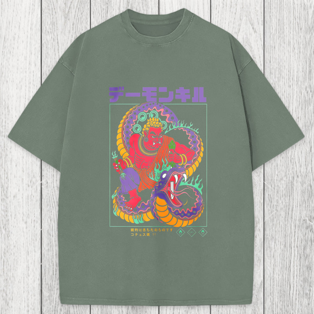 Tokyosol Demon Kill Washed T-Shirt
