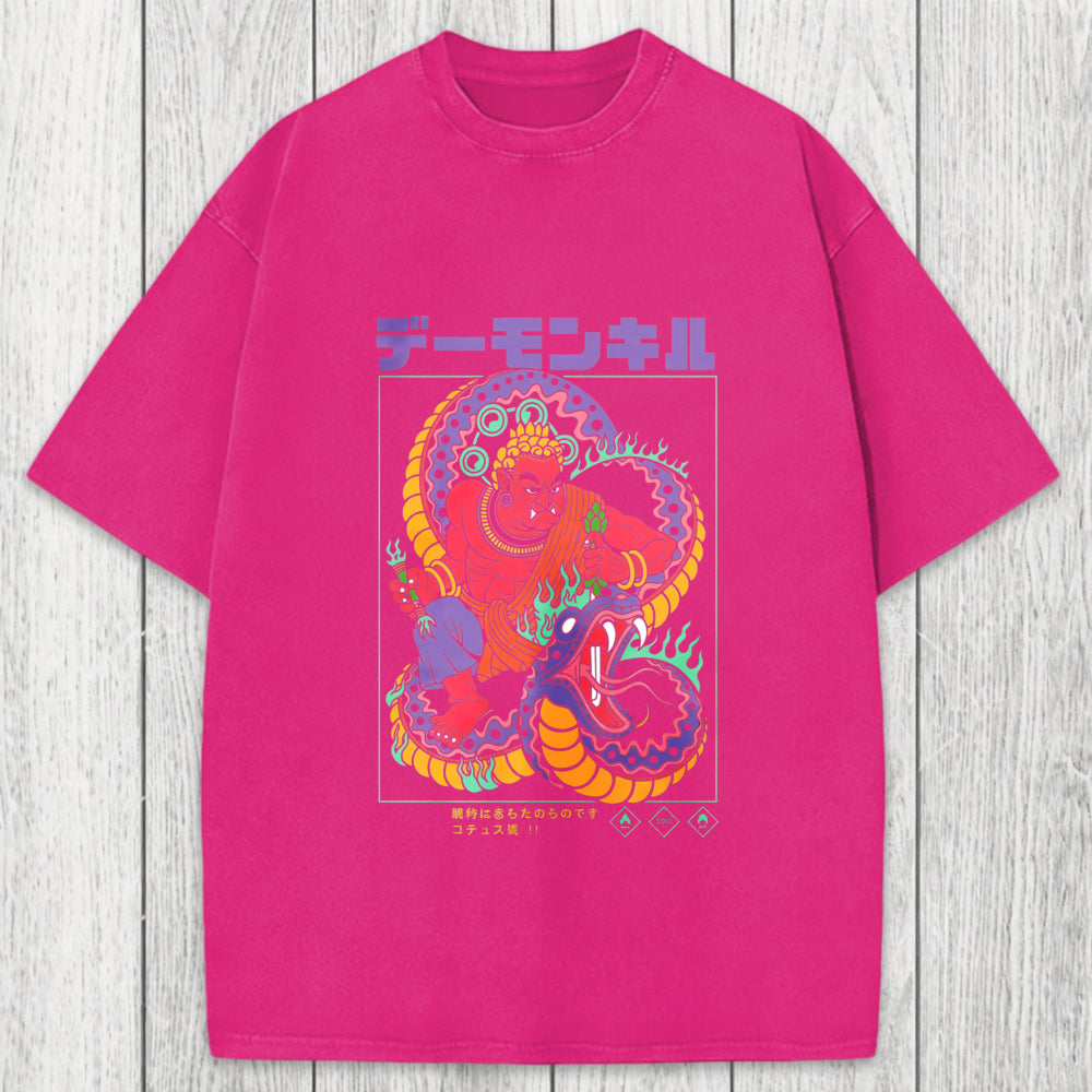 Tokyosol Demon Kill Washed T-Shirt