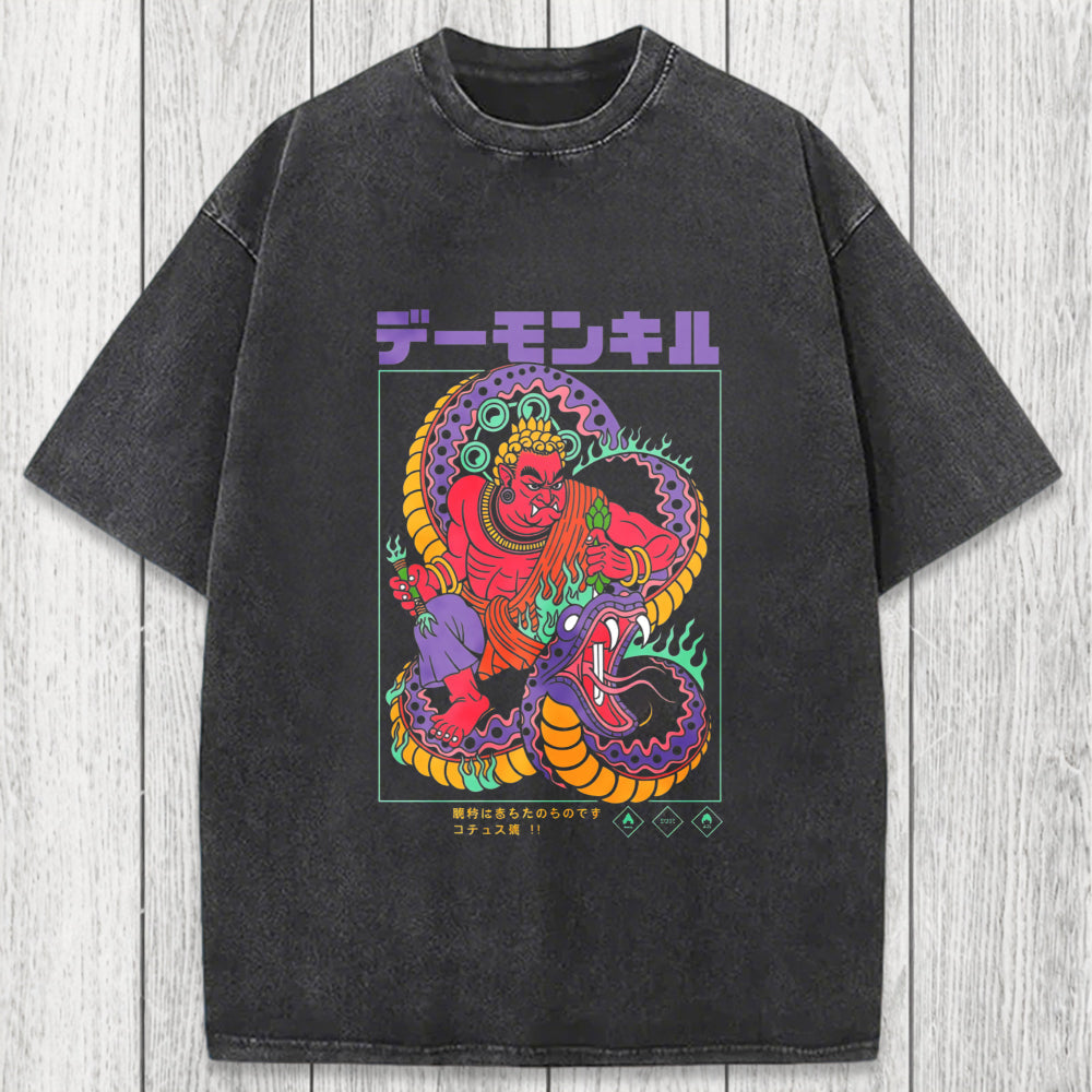 Tokyosol Demon Kill Washed T-Shirt