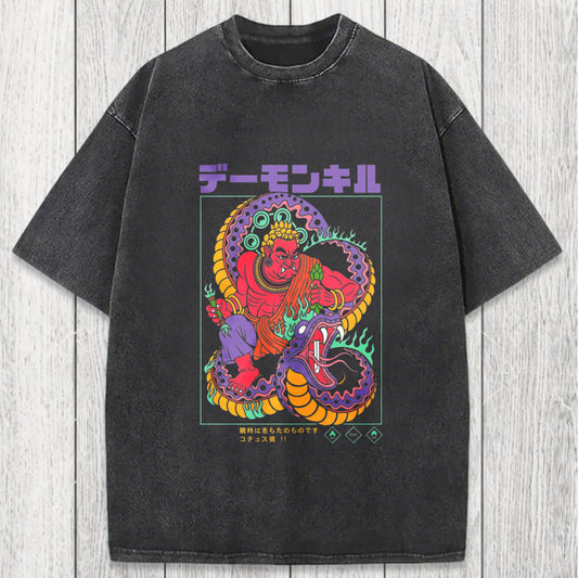 Tokyosol Demon Kill Washed T-Shirt