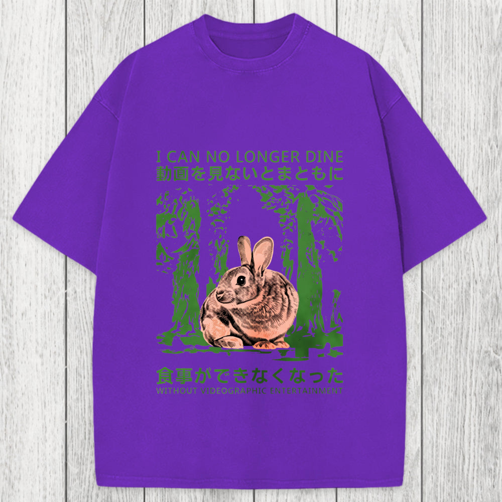 Tokyosol Vintage Japanese Horror Bunny Washed T-Shirt