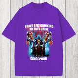 Tokyosol I Have Been Drinking My Own Urine Since 2005 Washed T-Shirt