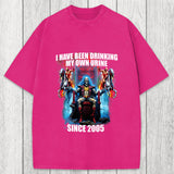 Tokyosol I Have Been Drinking My Own Urine Since 2005 Washed T-Shirt