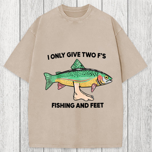 Tokyosol Two F's Fishing And Feet Washed T-Shirt