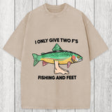 Tokyosol Two F's Fishing And Feet Washed T-Shirt