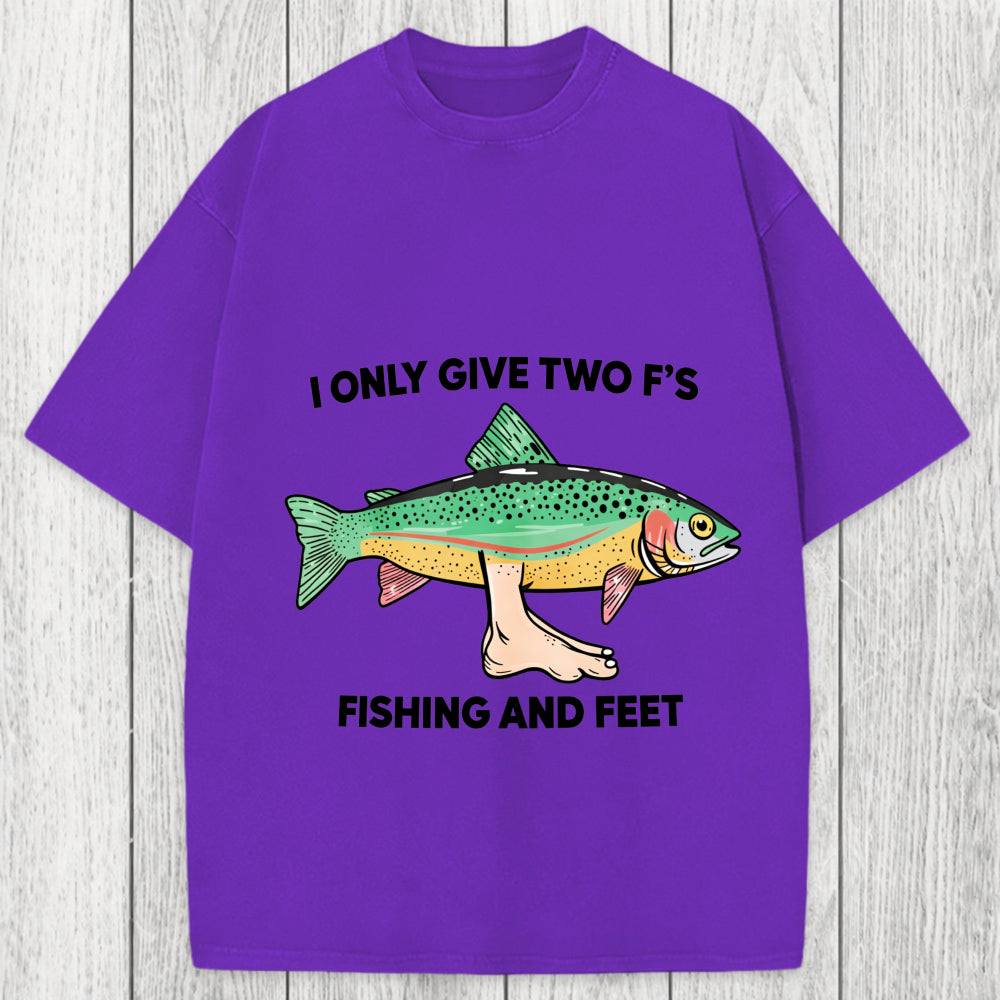 Tokyosol Two F's Fishing And Feet Washed T-Shirt