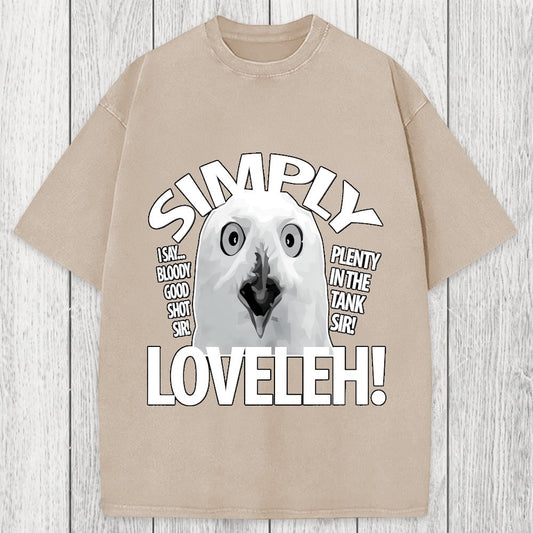 Tokyosol Simply Loveleh Owl Washed T-Shirt