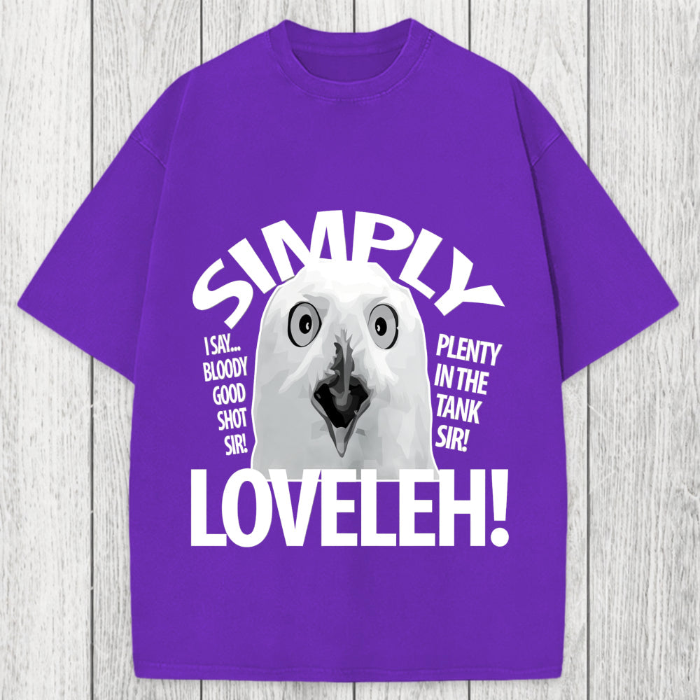 Tokyosol Simply Loveleh Owl Washed T-Shirt