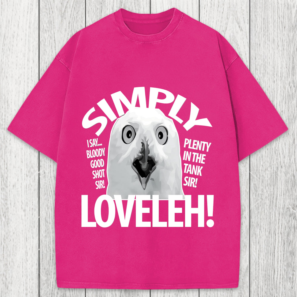 Tokyosol Simply Loveleh Owl Washed T-Shirt