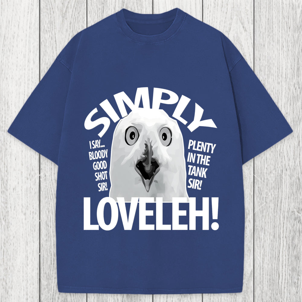 Tokyosol Simply Loveleh Owl Washed T-Shirt