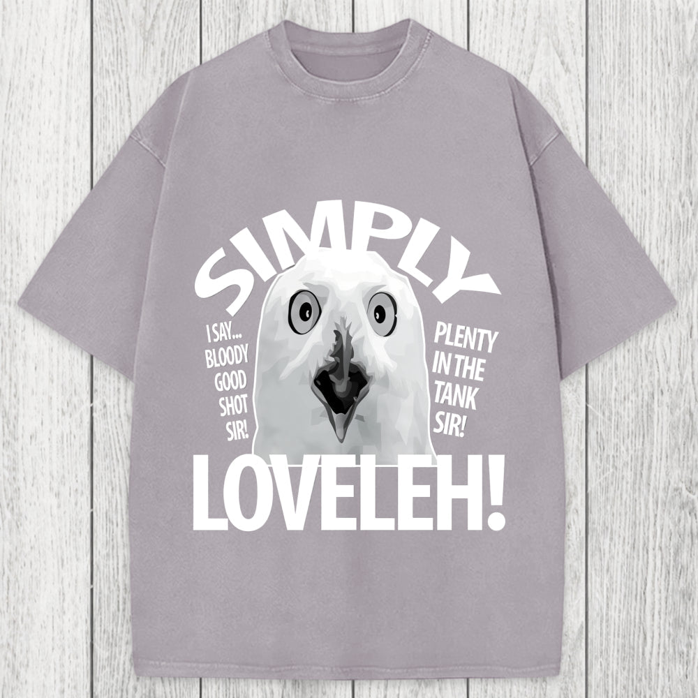 Tokyosol Simply Loveleh Owl Washed T-Shirt