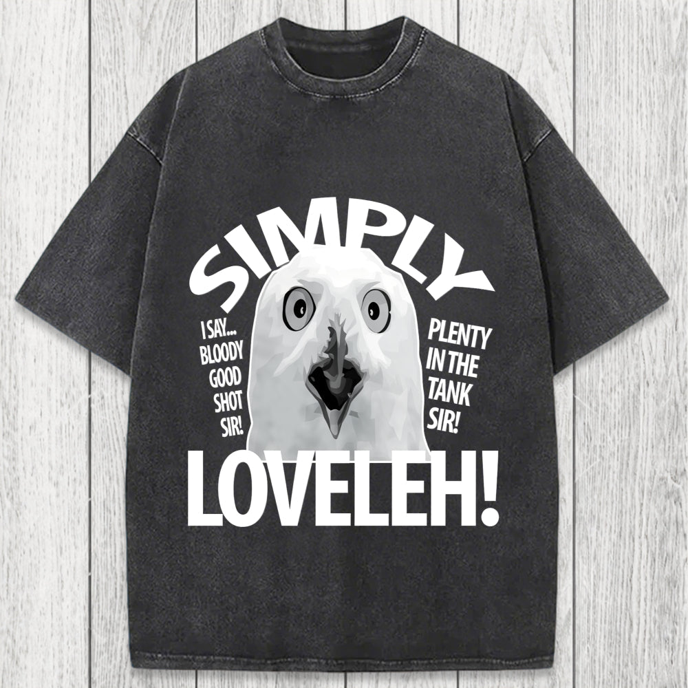 Tokyosol Simply Loveleh Owl Washed T-Shirt