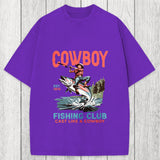 Tokyosol Vintage Cowboy Fish Washed T-Shirt