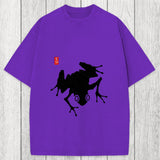 Tokyosol A Stippled Frog Washed T-Shirt