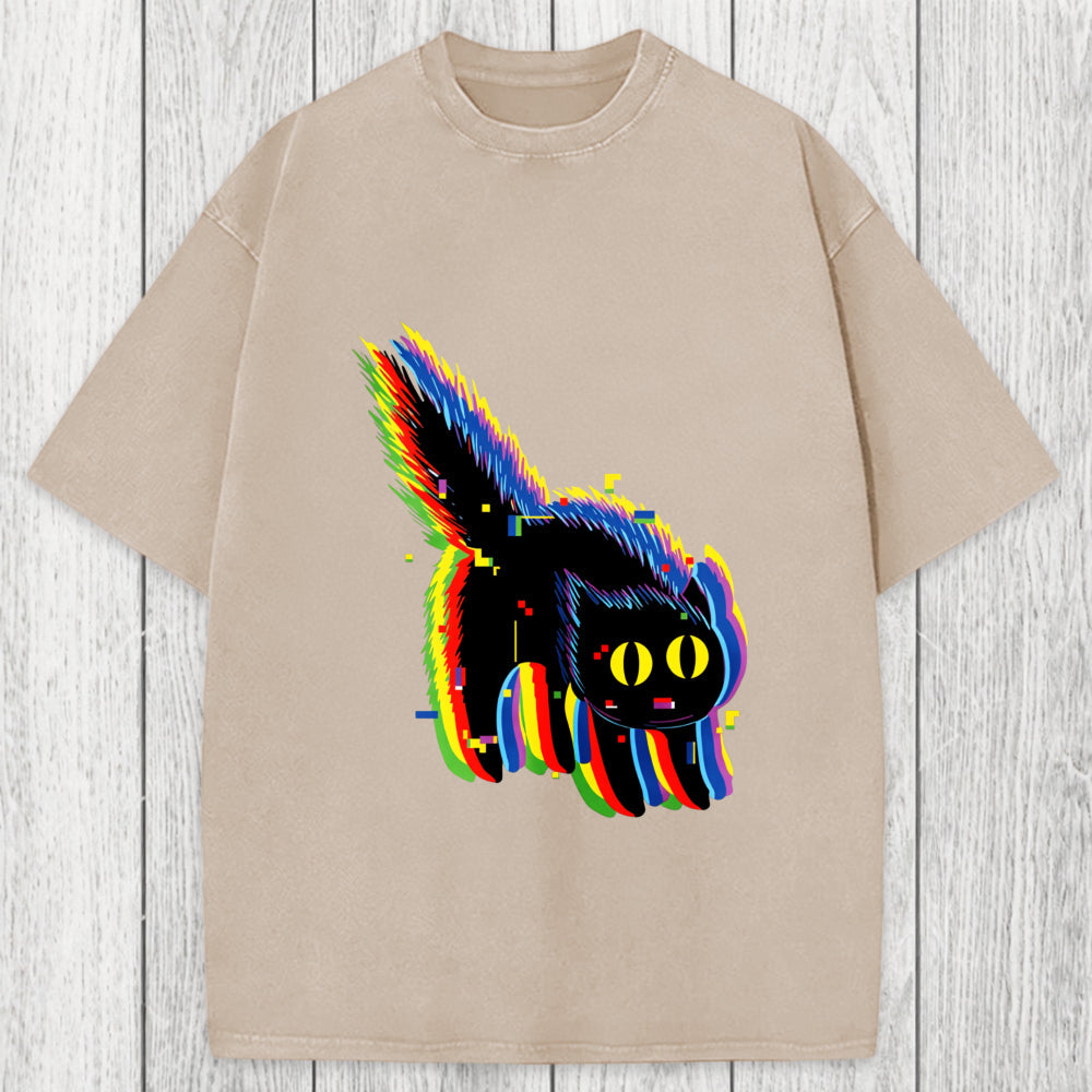 Tokyosol Technicat Glitch Washed T-Shirt