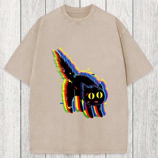 Tokyosol Technicat Glitch Washed T-Shirt