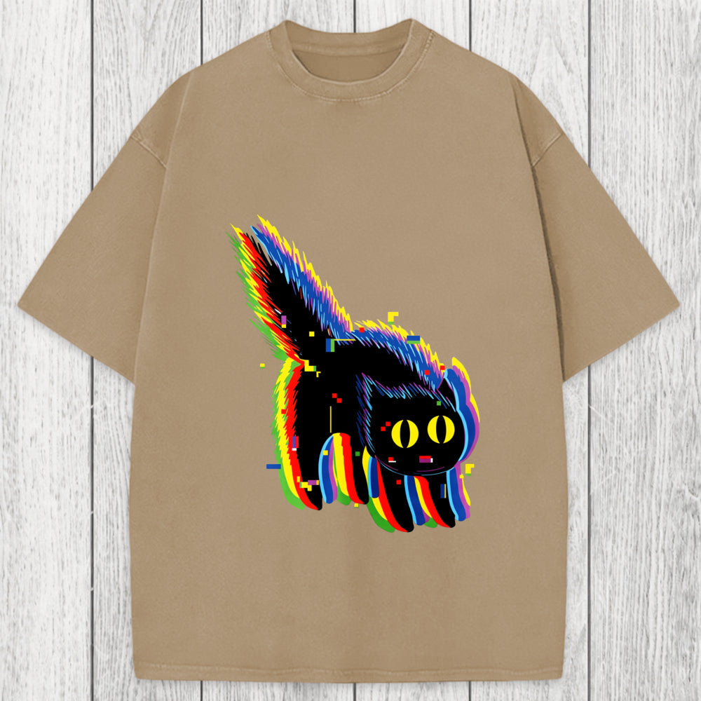 Tokyosol Technicat Glitch Washed T-Shirt
