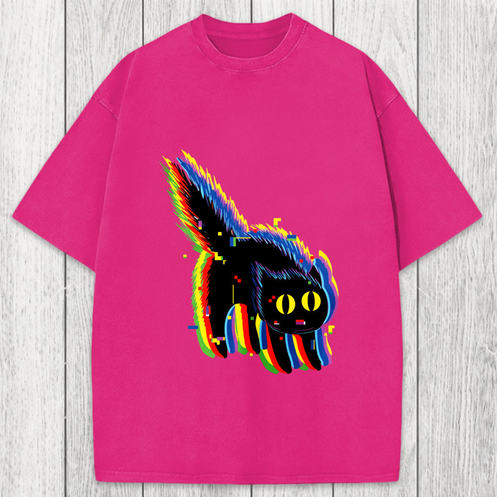 Tokyosol Technicat Glitch Washed T-Shirt