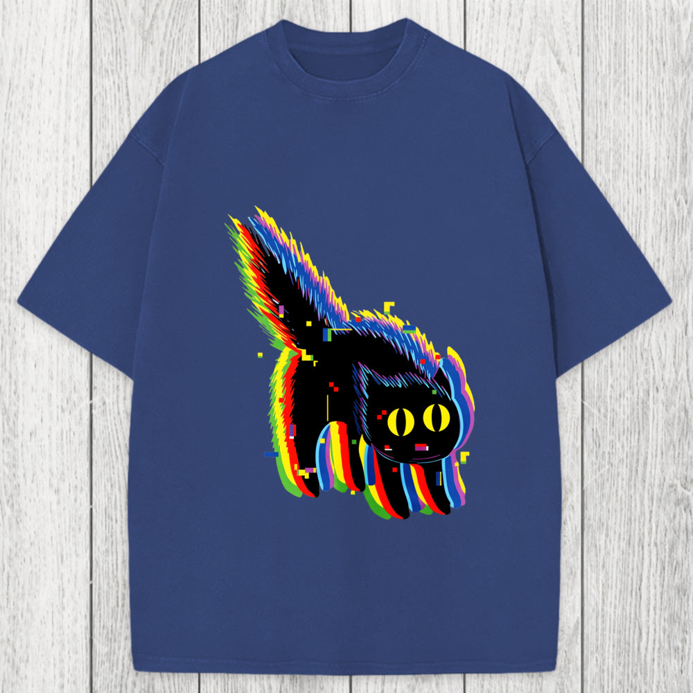 Tokyosol Technicat Glitch Washed T-Shirt