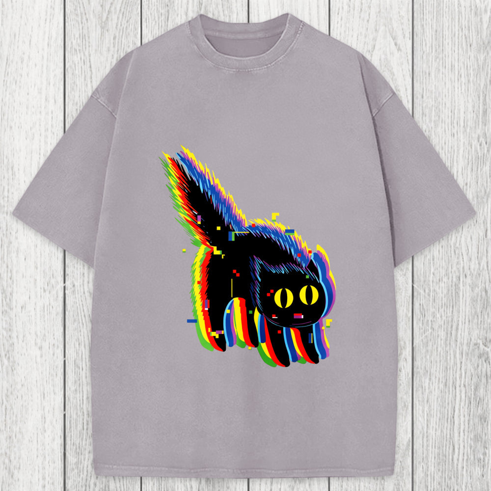 Tokyosol Technicat Glitch Washed T-Shirt