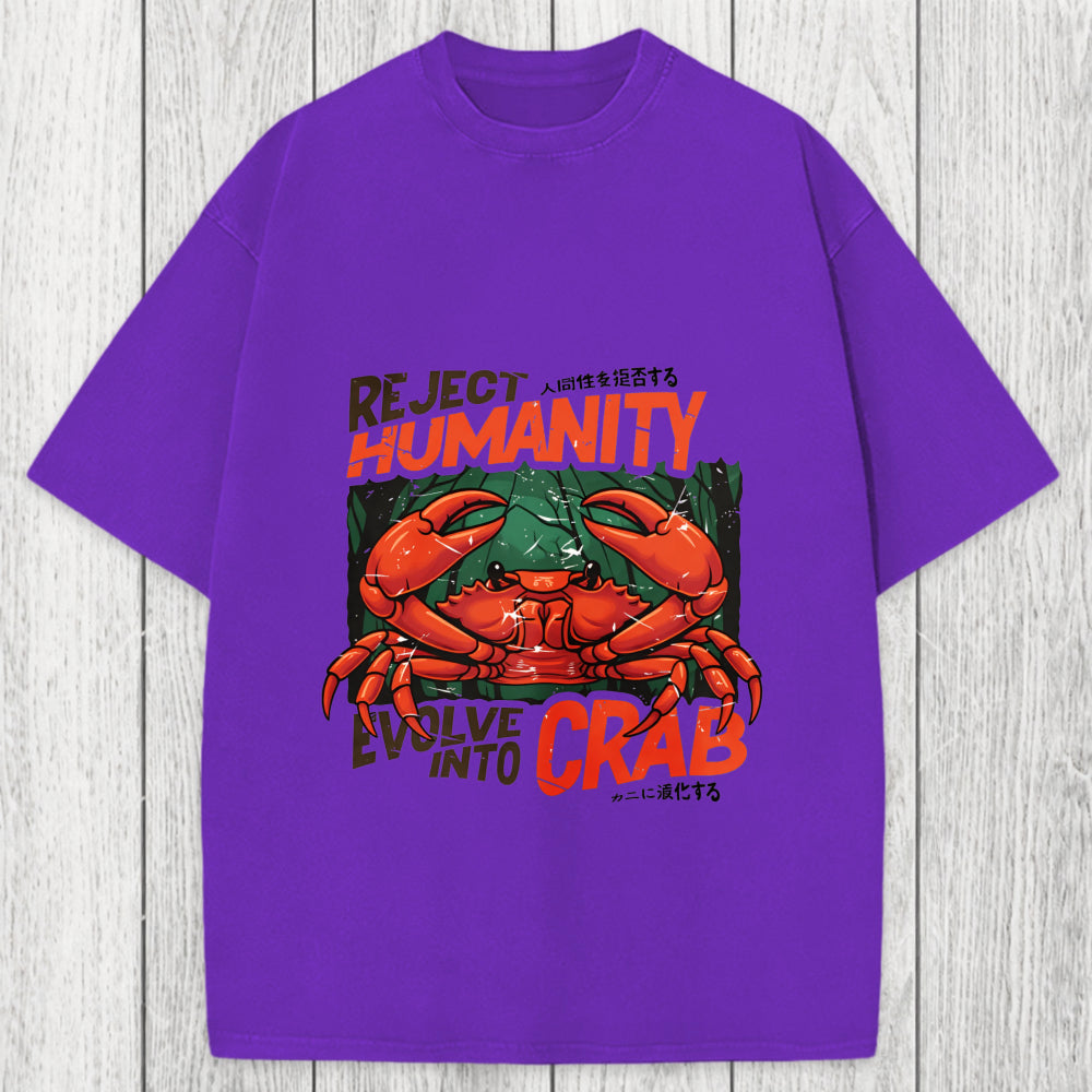 Tokyosol Horror Crab Washed T-Shirt