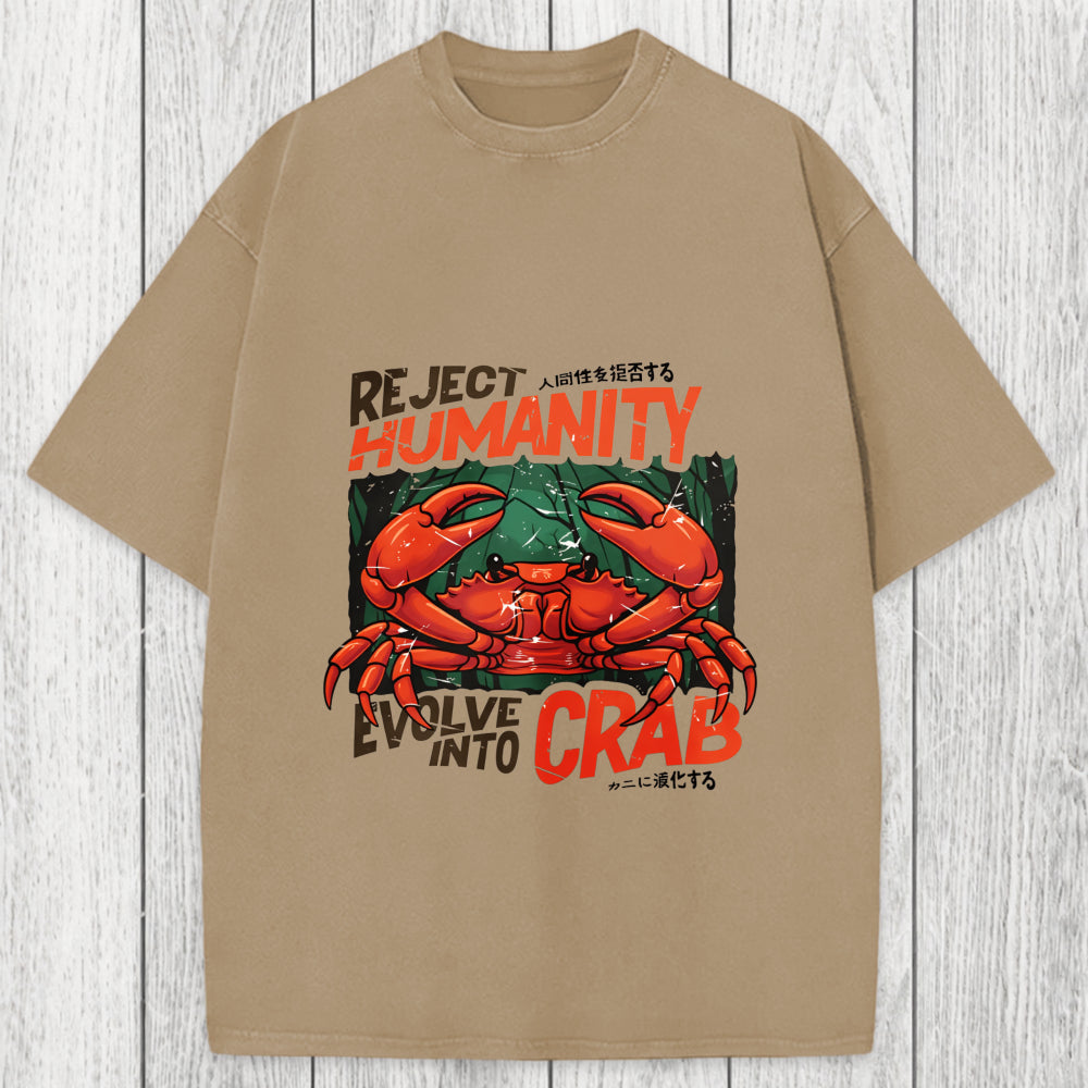 Tokyosol Horror Crab Washed T-Shirt