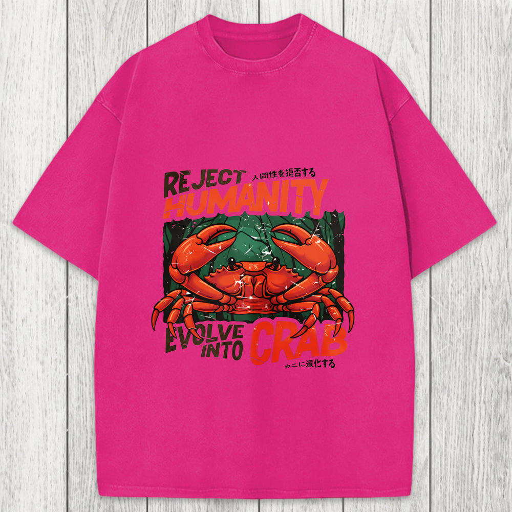Tokyosol Horror Crab Washed T-Shirt