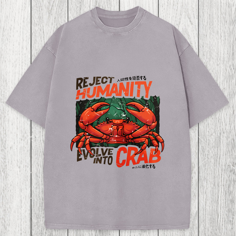Tokyosol Horror Crab Washed T-Shirt