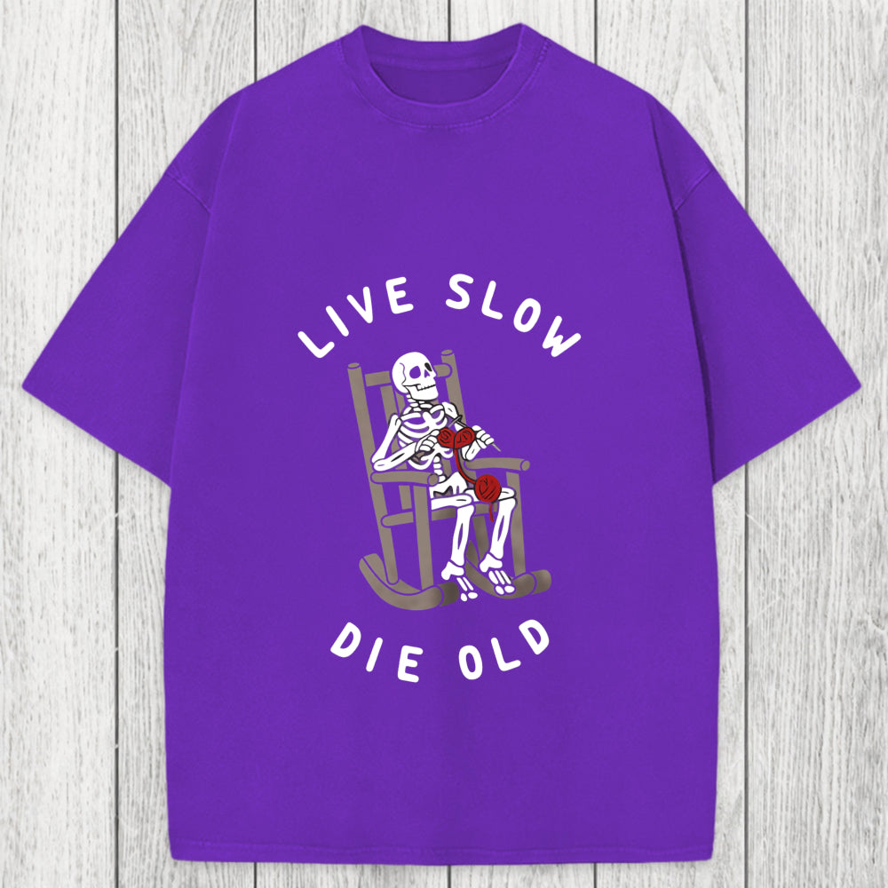 Tokyosol Live Slow Die Old Washed T-Shirt