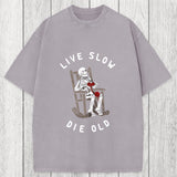 Tokyosol Live Slow Die Old Washed T-Shirt