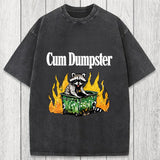 Tokyosol Cum Dumpster Raccoon Washed T-Shirt