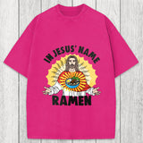 Tokyosol In Jesus' Name Ramen Washed T-Shirt