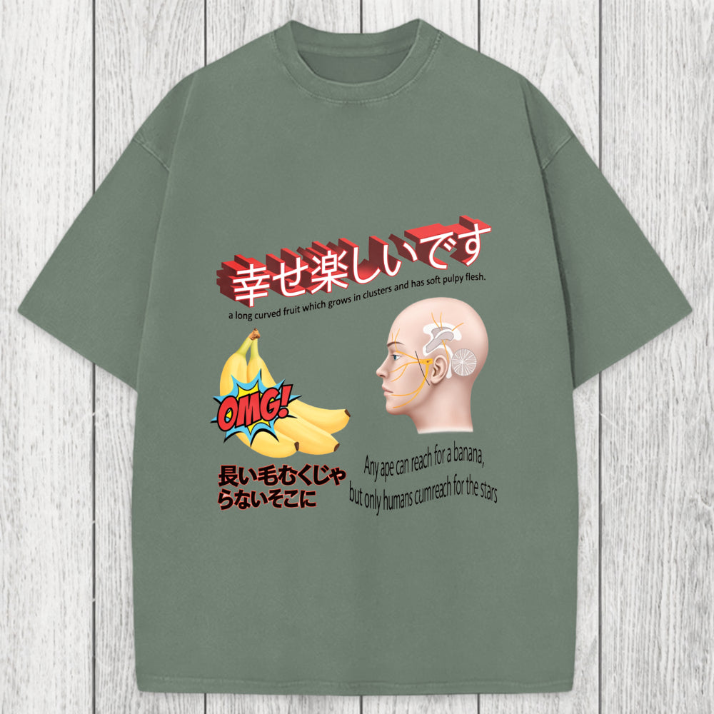 Tokyosol Japanese Absurd Meme Washed T-Shirt