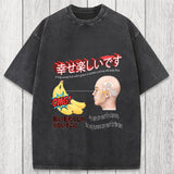 Tokyosol Japanese Absurd Meme Washed T-Shirt