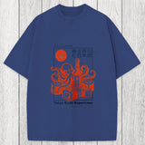 Tokyosol Tokyo Sushi Beer Washed T-Shirt