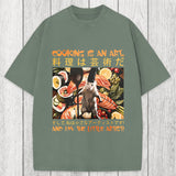 Tokyosol Cooking Is An Art And I'm The Little Artisti Washed T-Shirt