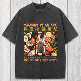 Tokyosol Cooking Is An Art And I'm The Little Artisti Washed T-Shirt