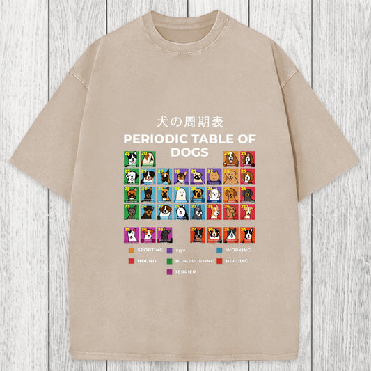 Tokyosol Periodic Table Of Dogs Classic T-Shirt